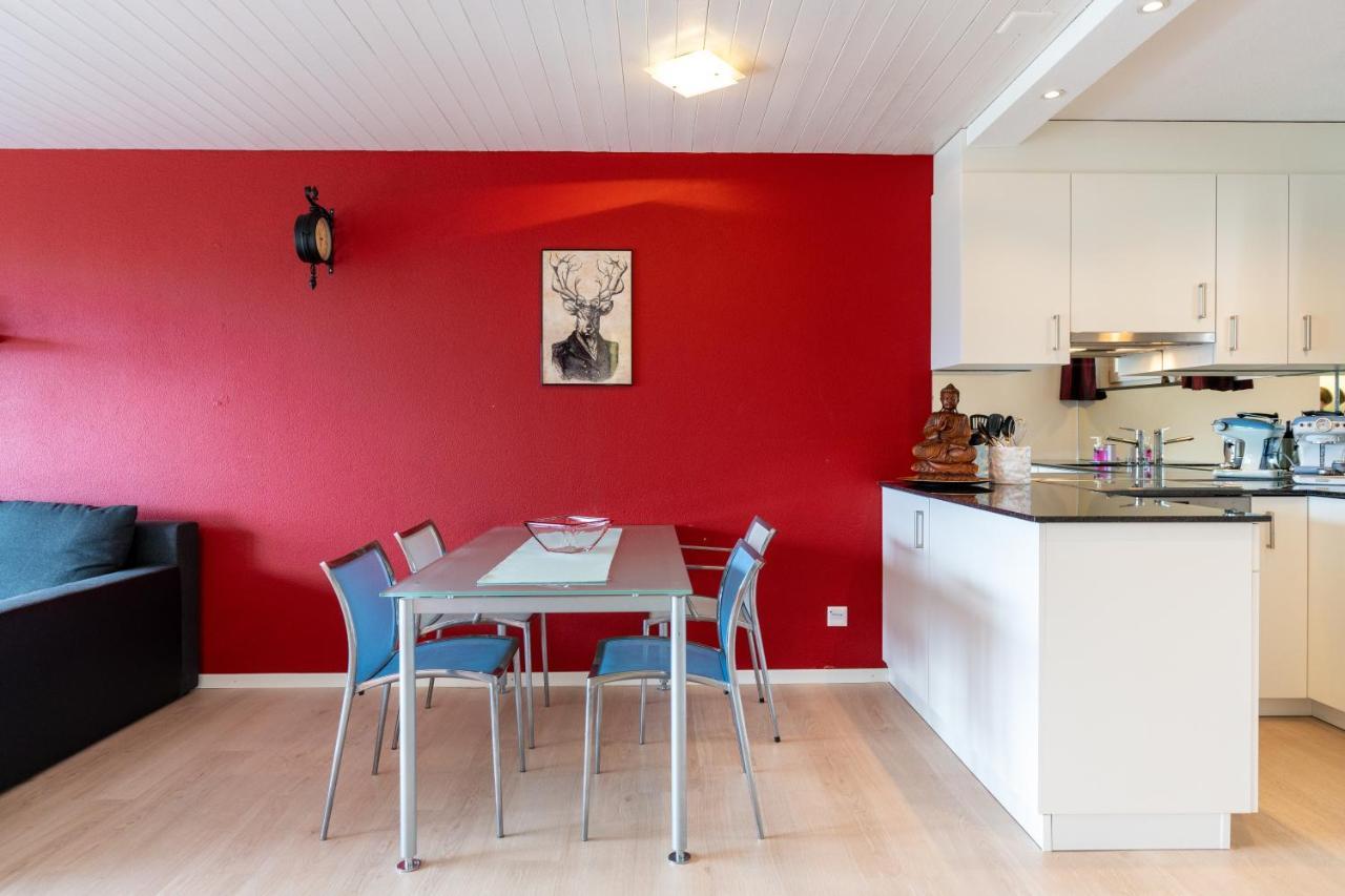 Apartamento -Panorama-Bergblick- Dampfbad-Dusche Und Aussenbett Flims Exterior foto